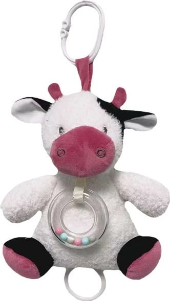 Kuti muzikore TULILO 9495, lopë, 18 cm, e bardhë/e kuqe