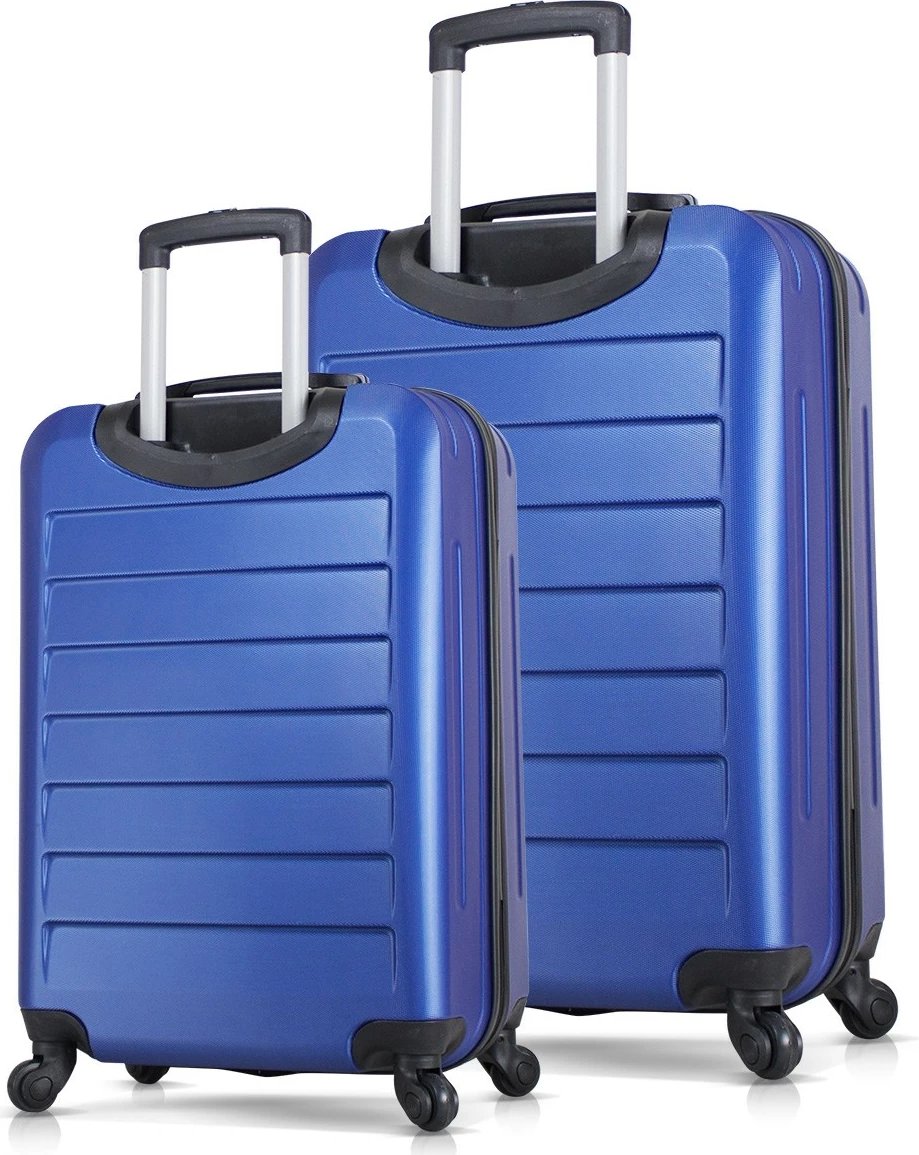 Set valixhesh (2 copë), ngjyrë kaltër, Zoozie Bags, 6332