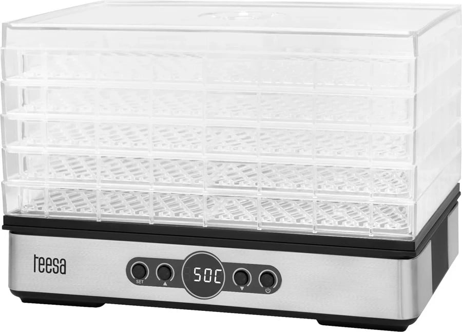 Dehidratues ushqimi Teesa TSA3032, 5 tabaka, 400W, me ekran