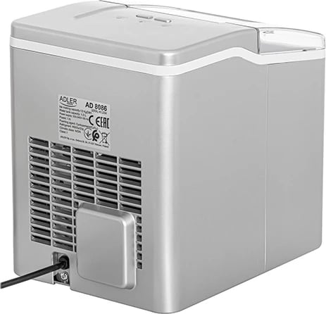 Prodhues akulli Adler AD 8086 12 kg/24h 1.5L pastrim automatik 100 W, argjendtë