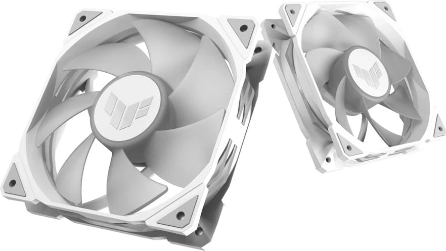 Ftohës ajri ASUS TUF GAMING TR120 ARGB Reverse, 12 cm, i bardhë