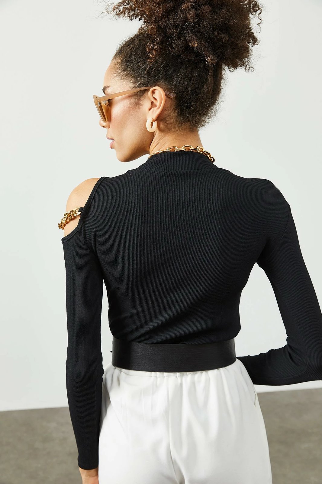 Bluze për gra, e zezë, Jumeon X2202