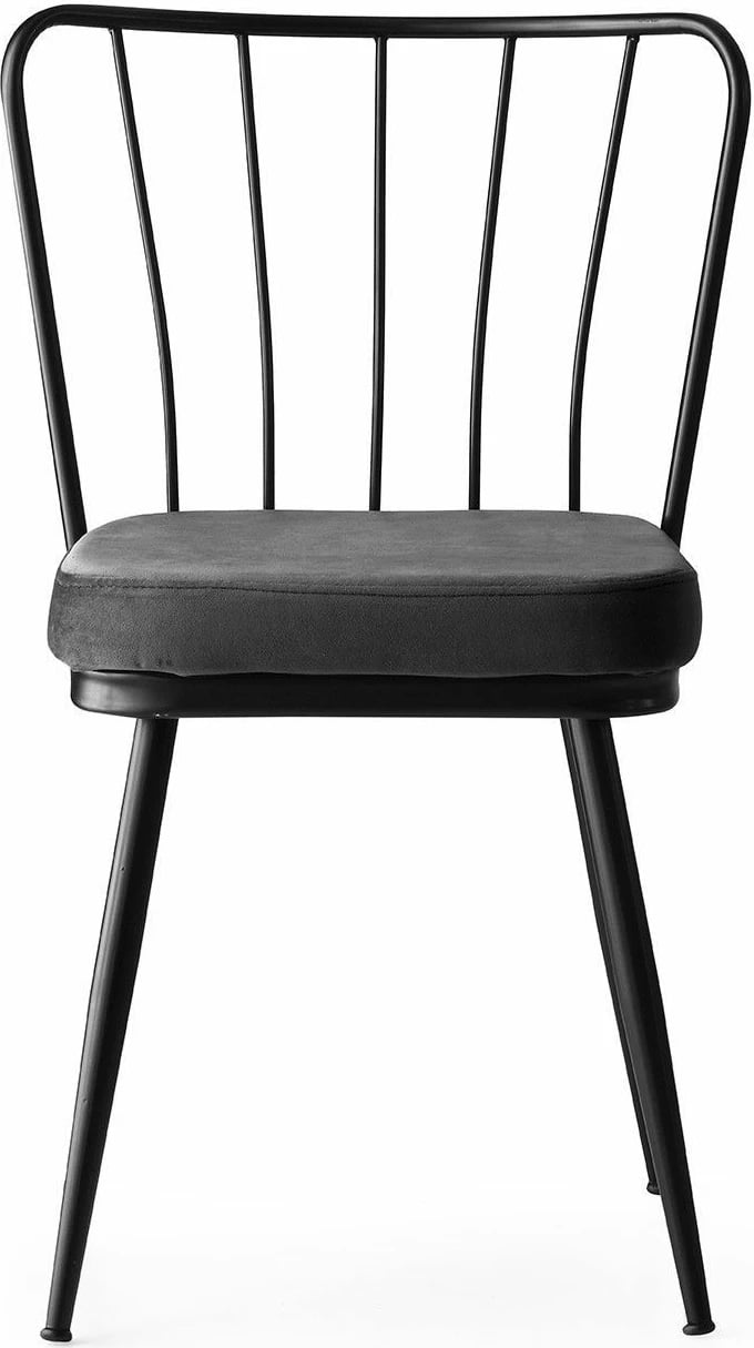 Set karrigesh (2 copë) Hanah Home, Yıldız - 942 V2, ngjyrë e zezë Set karrigesh (2 copë) Hanah Home, Yıldız - 942 V2, ngjyrë e zezë