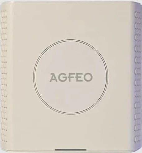 Headset AGFEO DECT IP, 100 Mbit/s, Bardhë