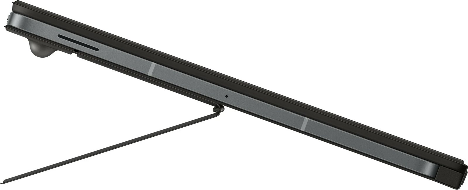 Mbështjellës tastierë Samsung EF-DX625, QWERTZ, Gjermanisht, Trackpad, Galaxy Tab S10 FE+, E zezë