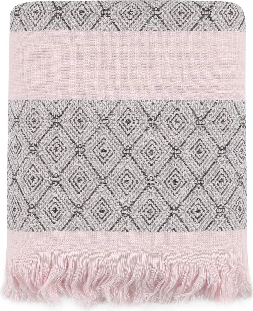 Peshqir banje Mijölnir, Twins, ngjyrë pluhur, 75x150cm