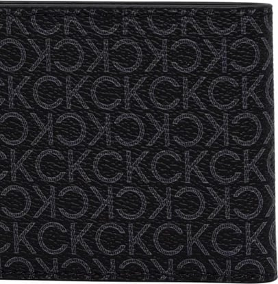 Portofol për meshkuj Calvin Klein, i zi