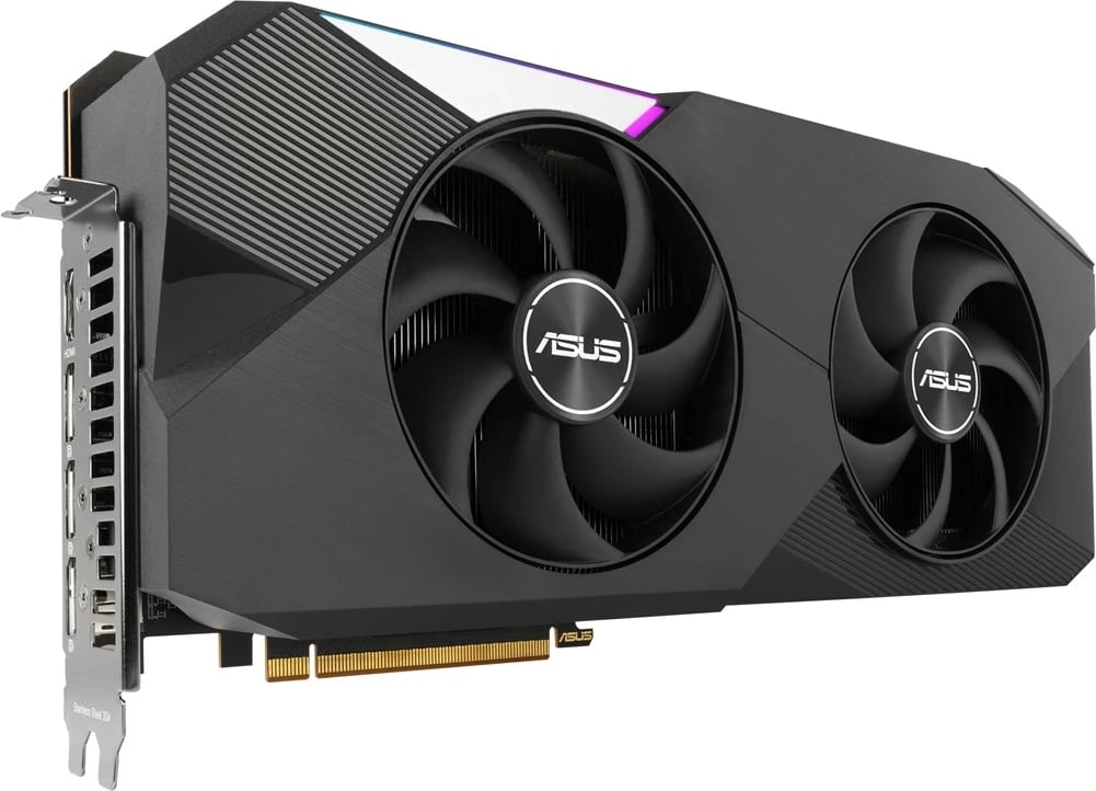 Kartelë grafike ASUS Dual RX7900XT-O20G, 20 GB GDDR6, e zezë