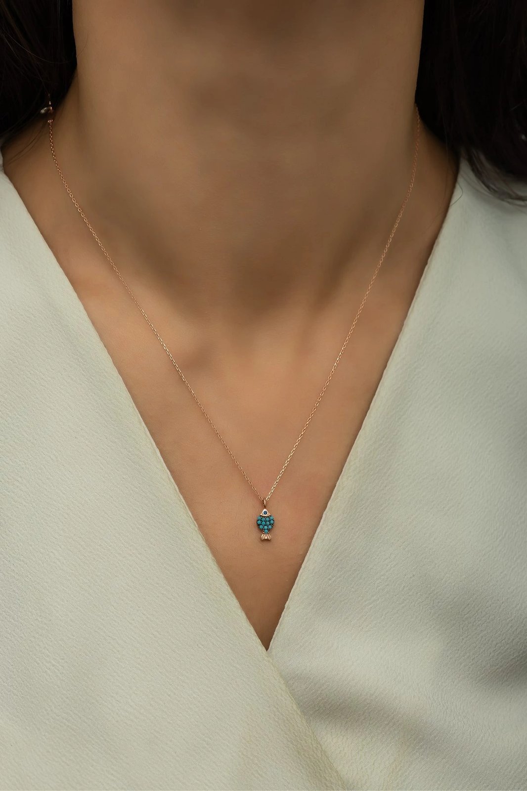 Qafore argjendi, ngjyrë rozë-ari, gur zirkon, Jumeon, NRZ99648