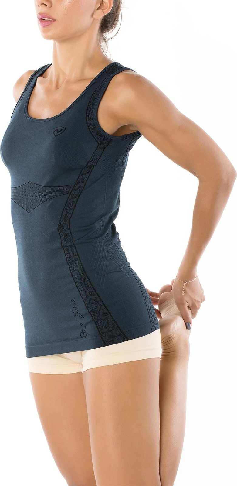 Bluzë sportive për gra, Jumeon, ngjyrë e kaltër e errët, 001-001360, L/XL