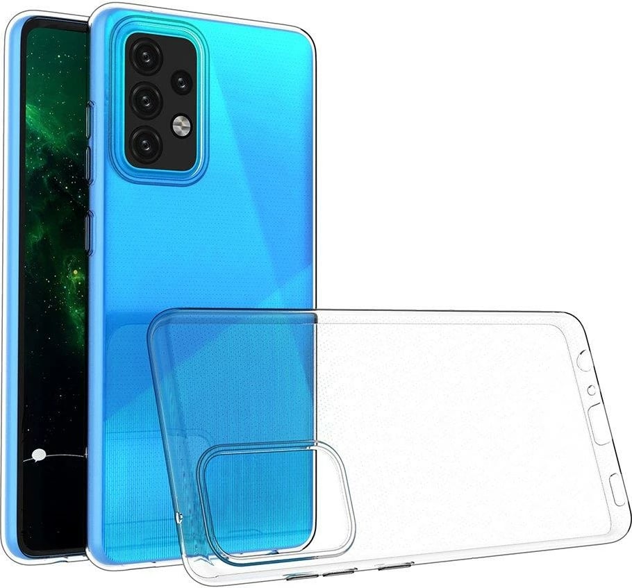 Mbështjellës Hurtel Ultra Clear 0.5mm për Realme C21, Transparent