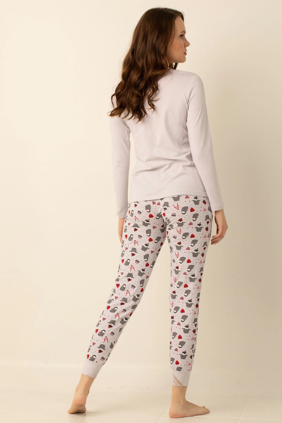 Pizhama grash, ngjyrë gri, Jumeon 002-000659, set