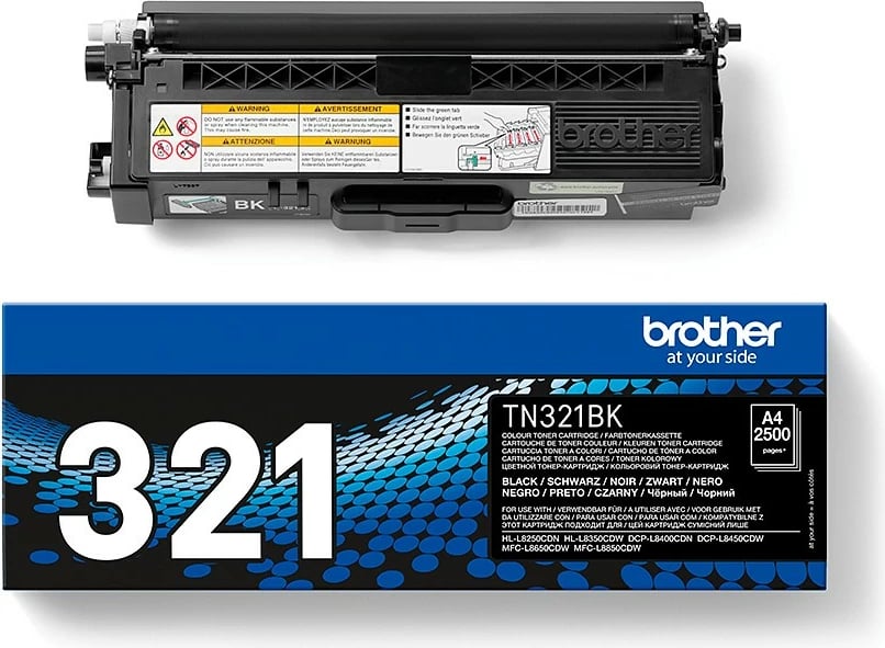Toner Brother TN-321BK, i zi, deri 2500 faqe