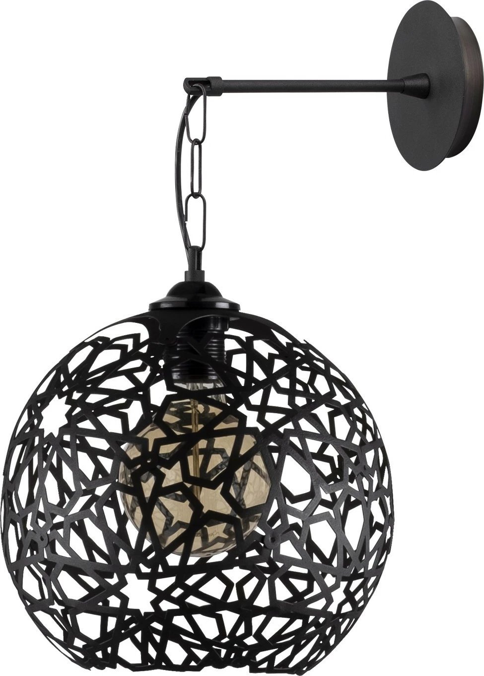 Llambë muri Opviq Fellini MR-710, metal i zi Llambë muri Opviq Fellini MR-710, metal i zi