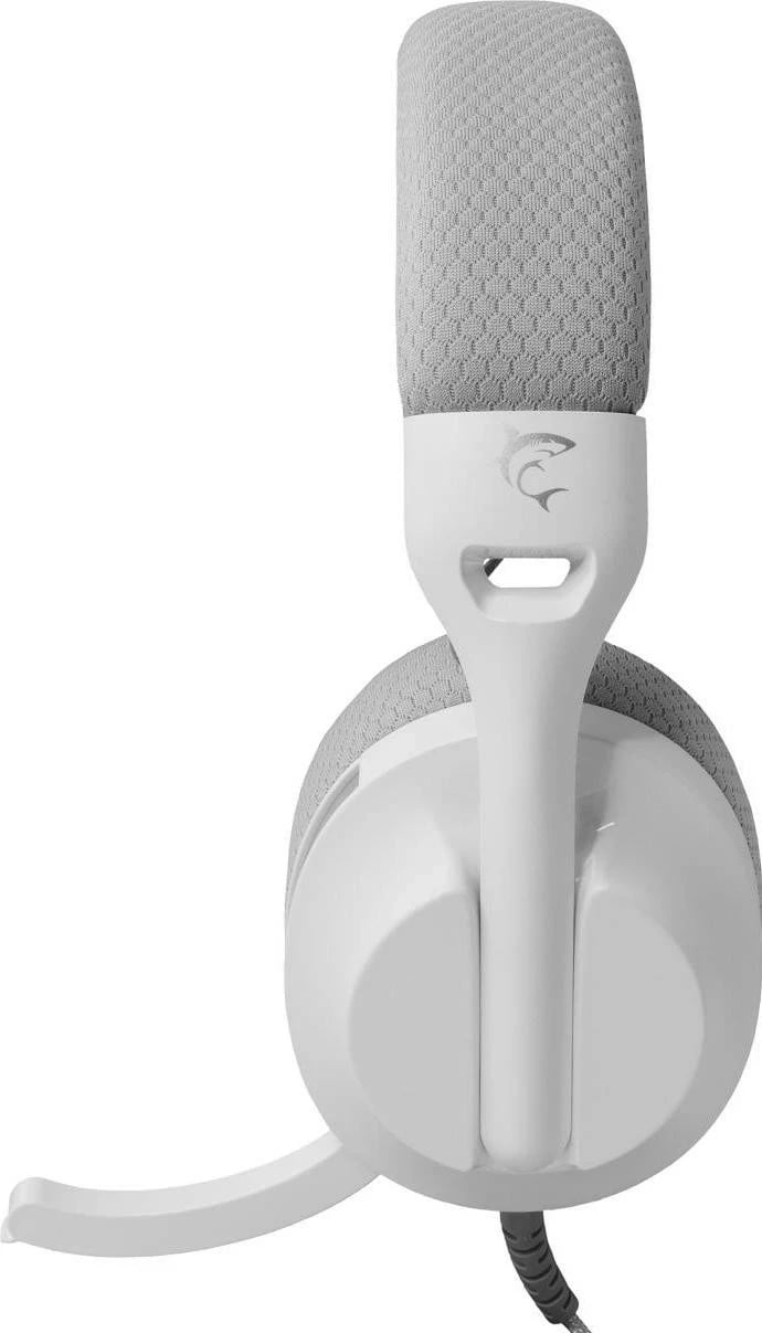 Kufje White Shark GH-2440 Parrot, me mikrofon, për gaming, bardhë/gri