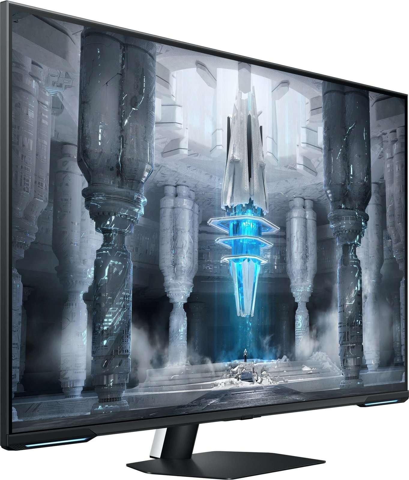 Monitor Samsung S43CG700NU, 43", 4K Ultra HD, LED, 1 ms, i zi, i bardhë