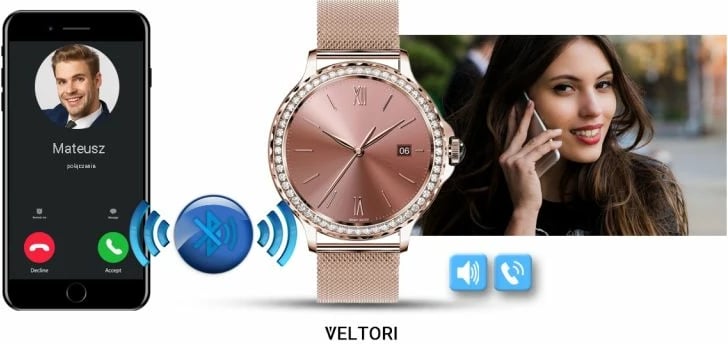 Orë e mençur për femra VELTORI, rozë