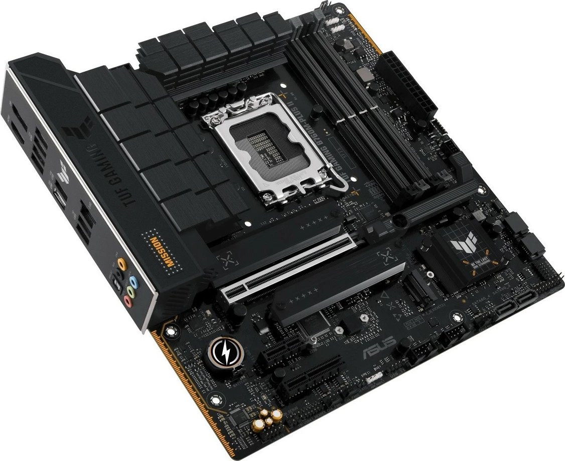 Pllakë amë Asus TUF GAMING B760M-PLUS II, LGA1700, DDR5, mATX