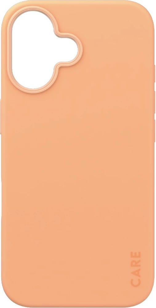 Mbështjellës PanzerGlass CARE Case Fashion Peachy MagSAFE për iPhone 16, rozë