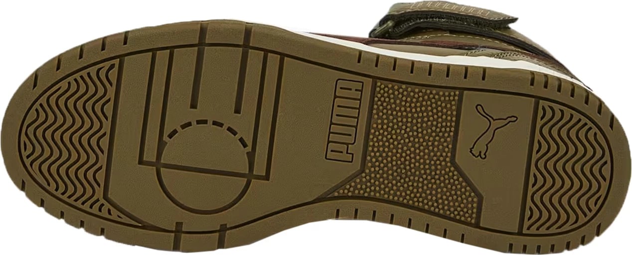 Këpucë për fëmijë Puma, olive