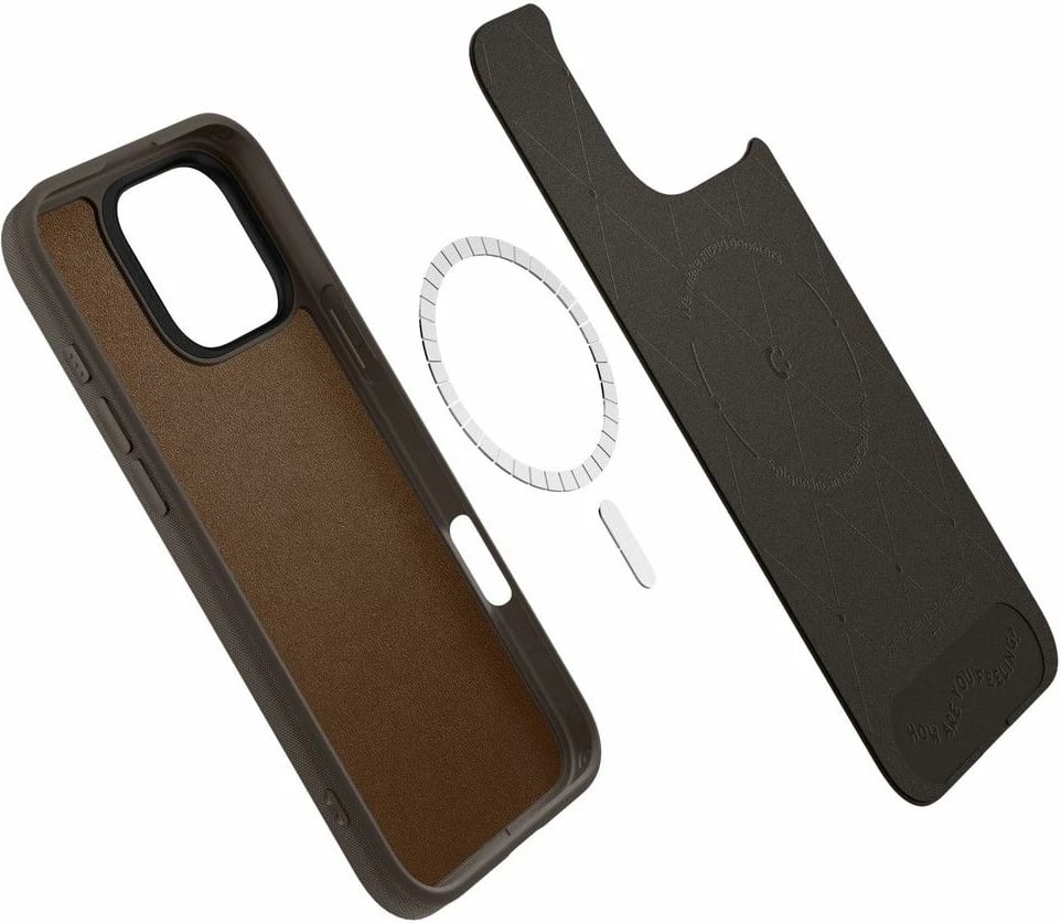 Mbështjellës Spigen Cyrill Kajuk Mag për iPhone 16 Pro Max, Kafe