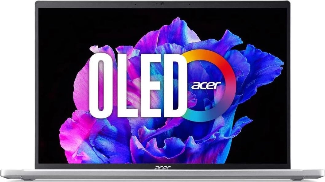Laptop Acer Swift Go 14 SFG14, Ultra 5 125H, 14" OLED, 16GB RAM, 512GB SSD, Win11, argjendtë