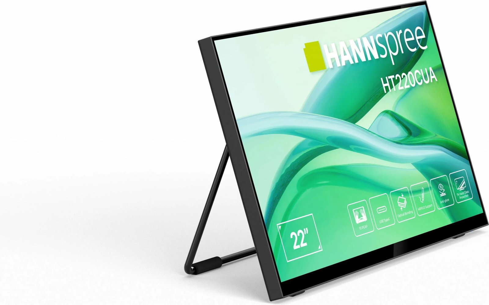 Monitor Hannspree HT220CUA 21.5 inç, Touchscreen, HDMI+DP, i zi