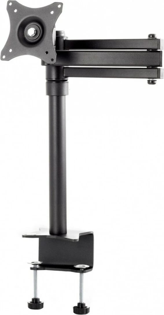 Mbajtës tavoline për monitor Edbak SV04 me krah të dyfishtë, për 10-29 inç, VESA 75x75/100x100, i zi