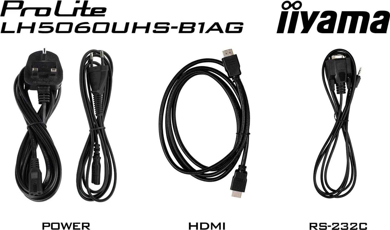 Digital A-board iiyama LH5060UHS-B1AG, 125.7 cm, LED, 4K UHD, Wi-Fi