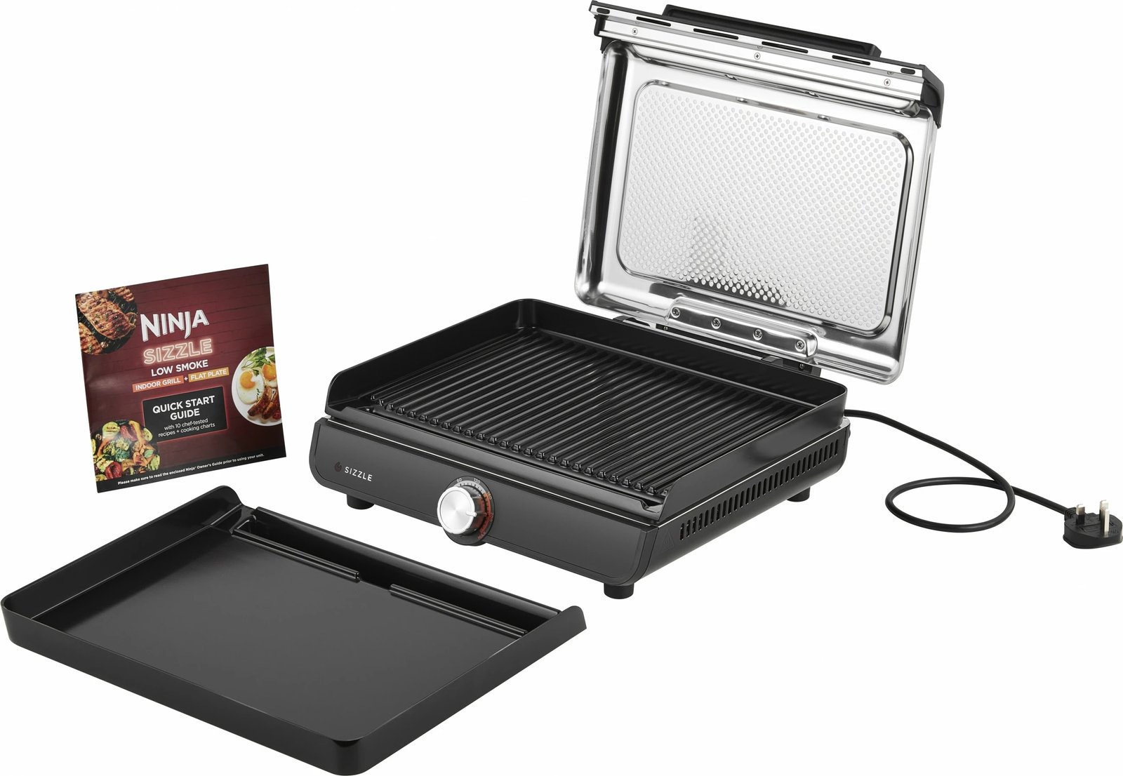 Grill Ninja GR101EU, Alumini, Çelik inox, i zi Grill Ninja GR101EU, Alumini, Çelik inox, i zi