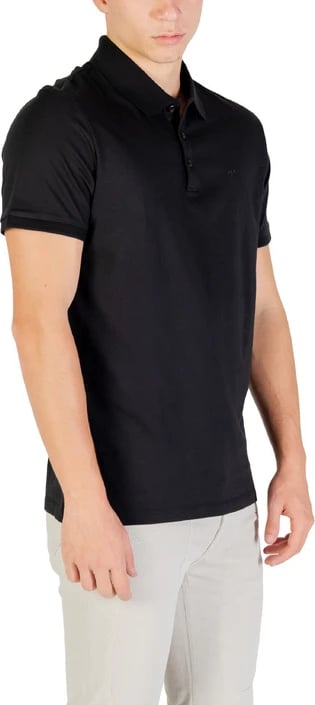 Polo për meshkuj Calvin Klein Jeans, e zezë