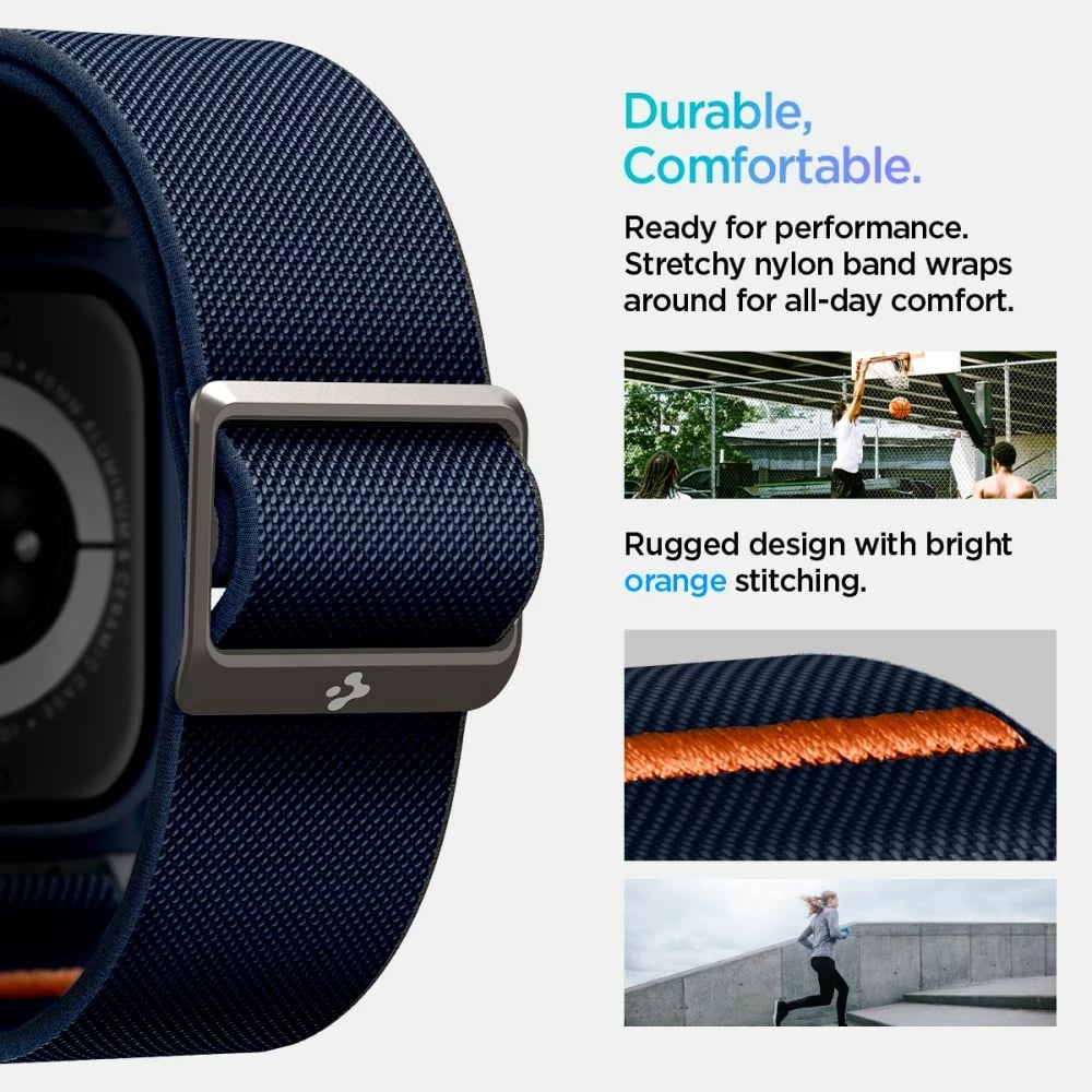 Rrip Spigen Lite Fit Pro për Apple Watch 10, 46mm, Kaltër