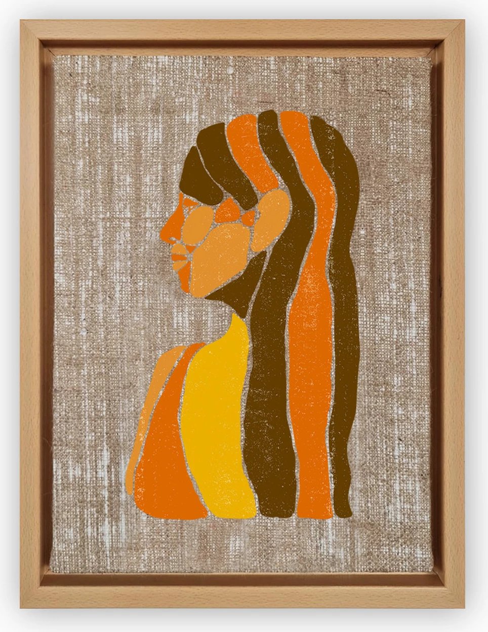 Pikturë dekorative në kanavacë Wallity, shumëngjyrëshe, LNJ919282282463 - 4666, 46x66cm