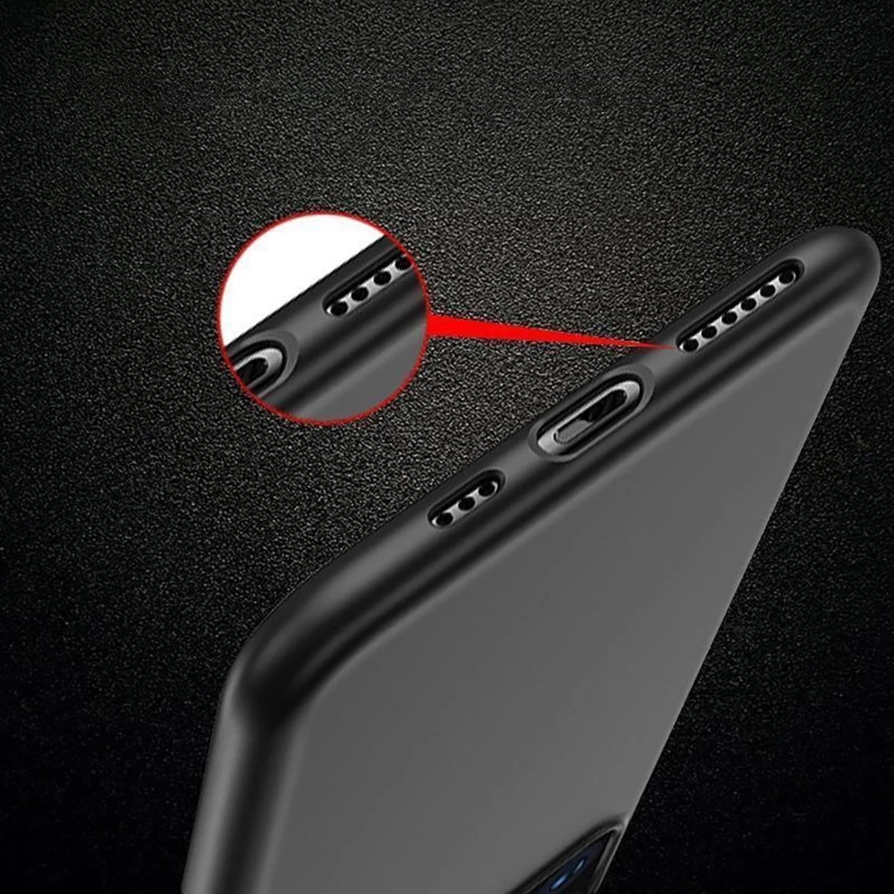 Mbështjellës Hurtel Soft Case për Motorola Edge 50 Pro, TPU, i zi