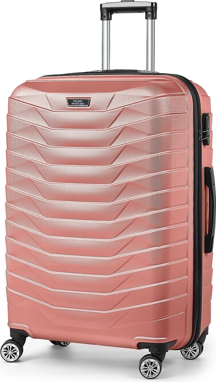 Set valixhesh (3 copë), ngjyrë lejla, Zoozie Bags, P55UCVLZ05