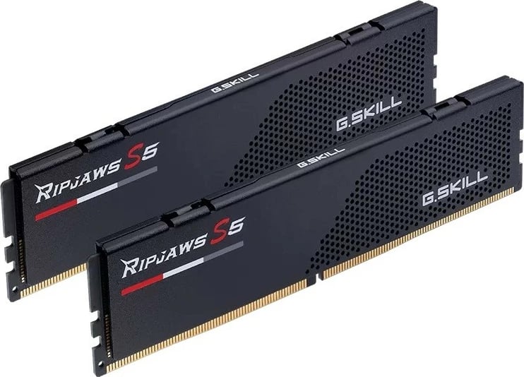 RAM Memorje G.SKILL Ripjaws S5, DDR5, 48GB (2x24GB), 5200MHz, CL40, e zezë