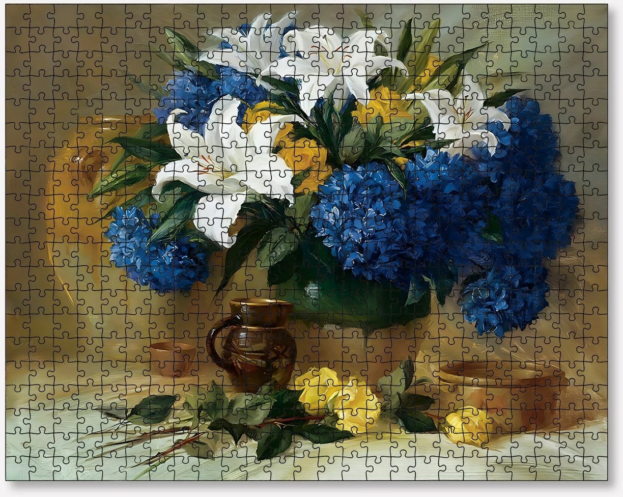 Puzzle 500 copë, Evila Originals, shumëngjyrësh, PZL_025_500