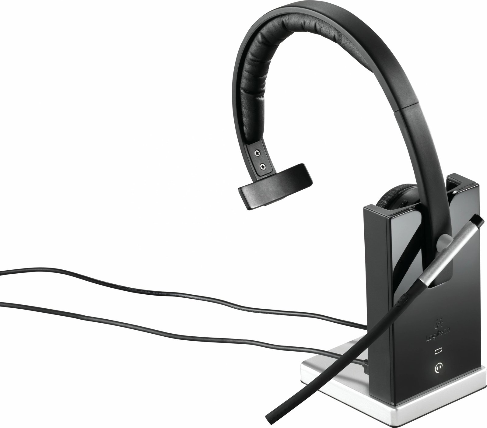 Kufje pa tela Logitech Mono H820e, Wireless, Office/Call center, 150 - 7000 Hz, 88 g, Headset, Black