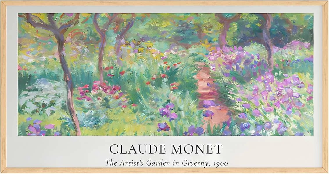 Pikturë dekorative me kornizë, Wallity, Artsmdfyty24-3370, shumëngjyrëshe, 33x70cm