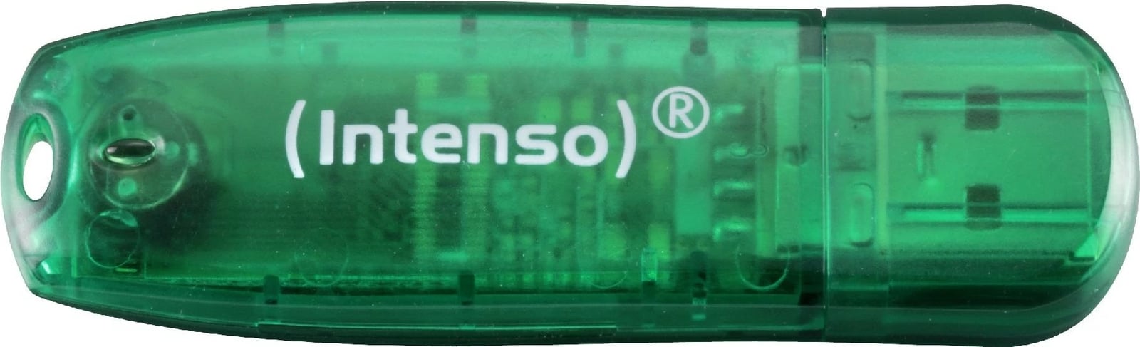 USB Intenso Rainbow Line, 8 GB, USB Type-A, 2.0, Gjelbër