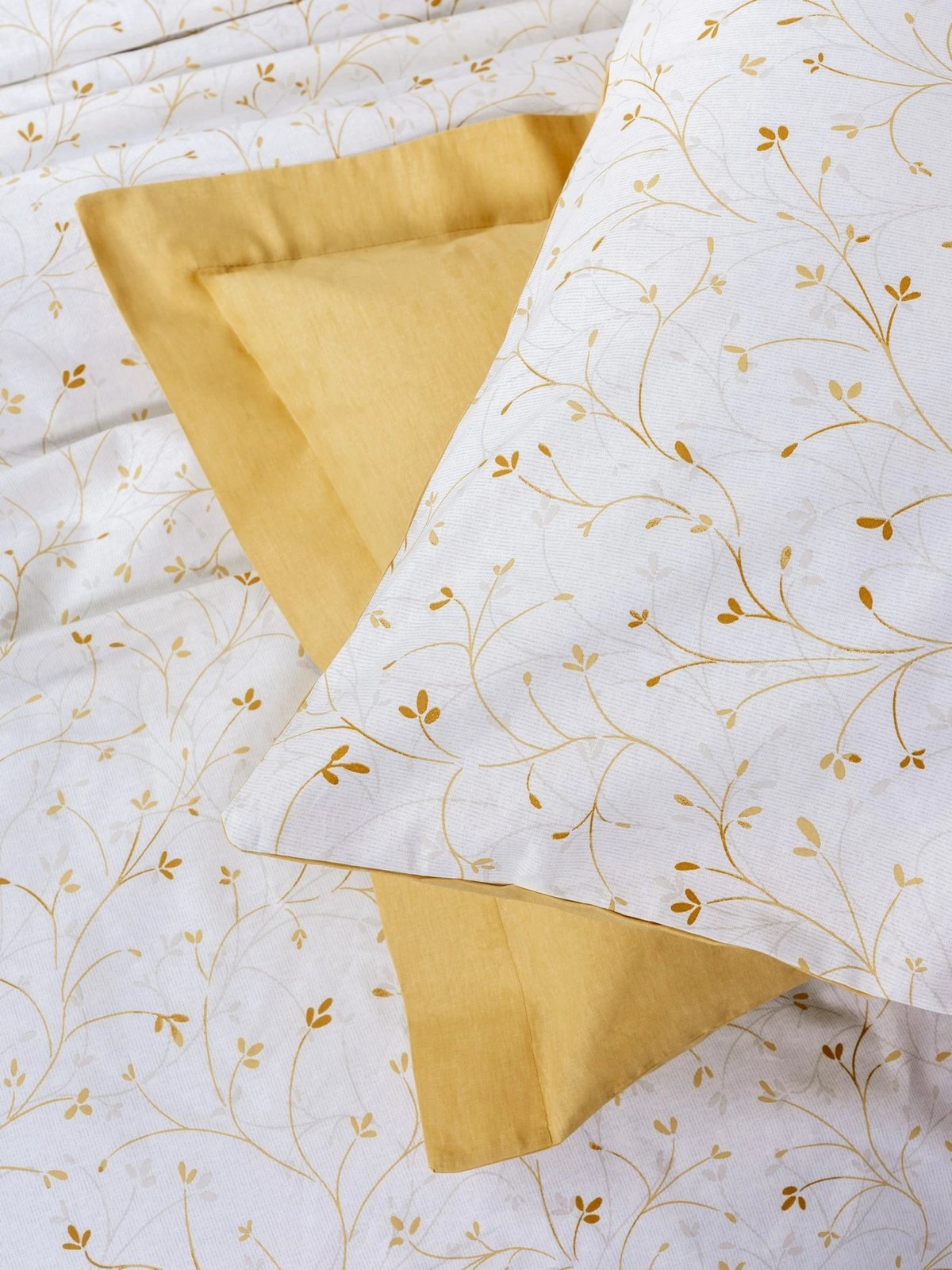 Set mbulesë për jorgan dopio, ngjyrë mustard, L'essentiel, Tiny Set mbulesë për jorgan dopio, ngjyrë mustard, L'essentiel, Tiny