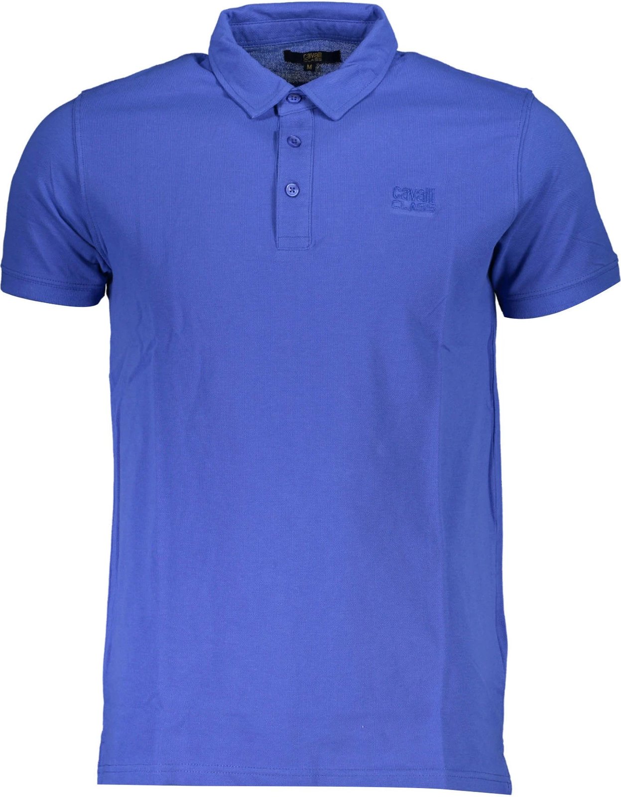 Polo maicë për meshkuj CAVALLI CLASS, blu