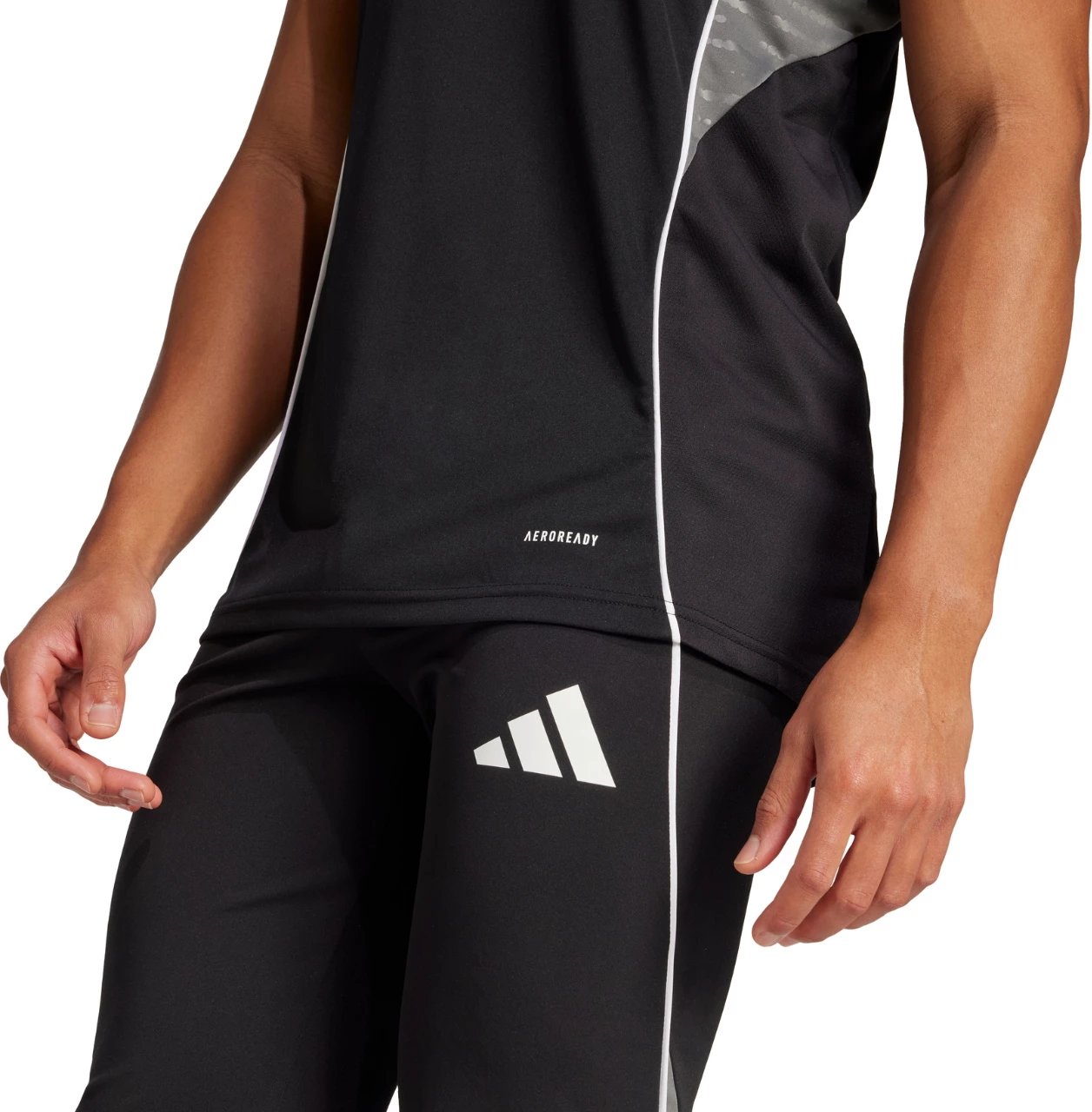 Maicë pa mëngë për meshkuj adidas, e zezë