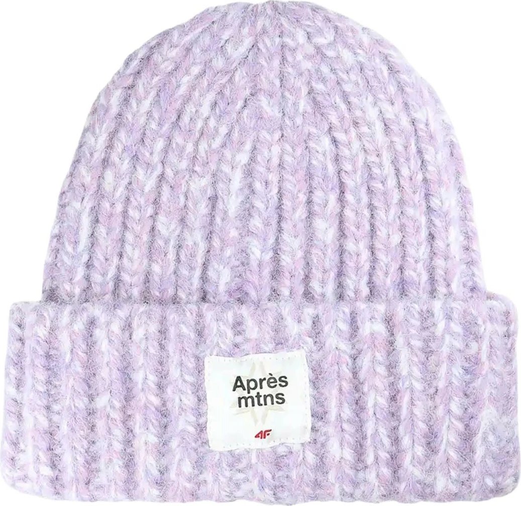 Kapelë dimri për femra 4F, e purpurt