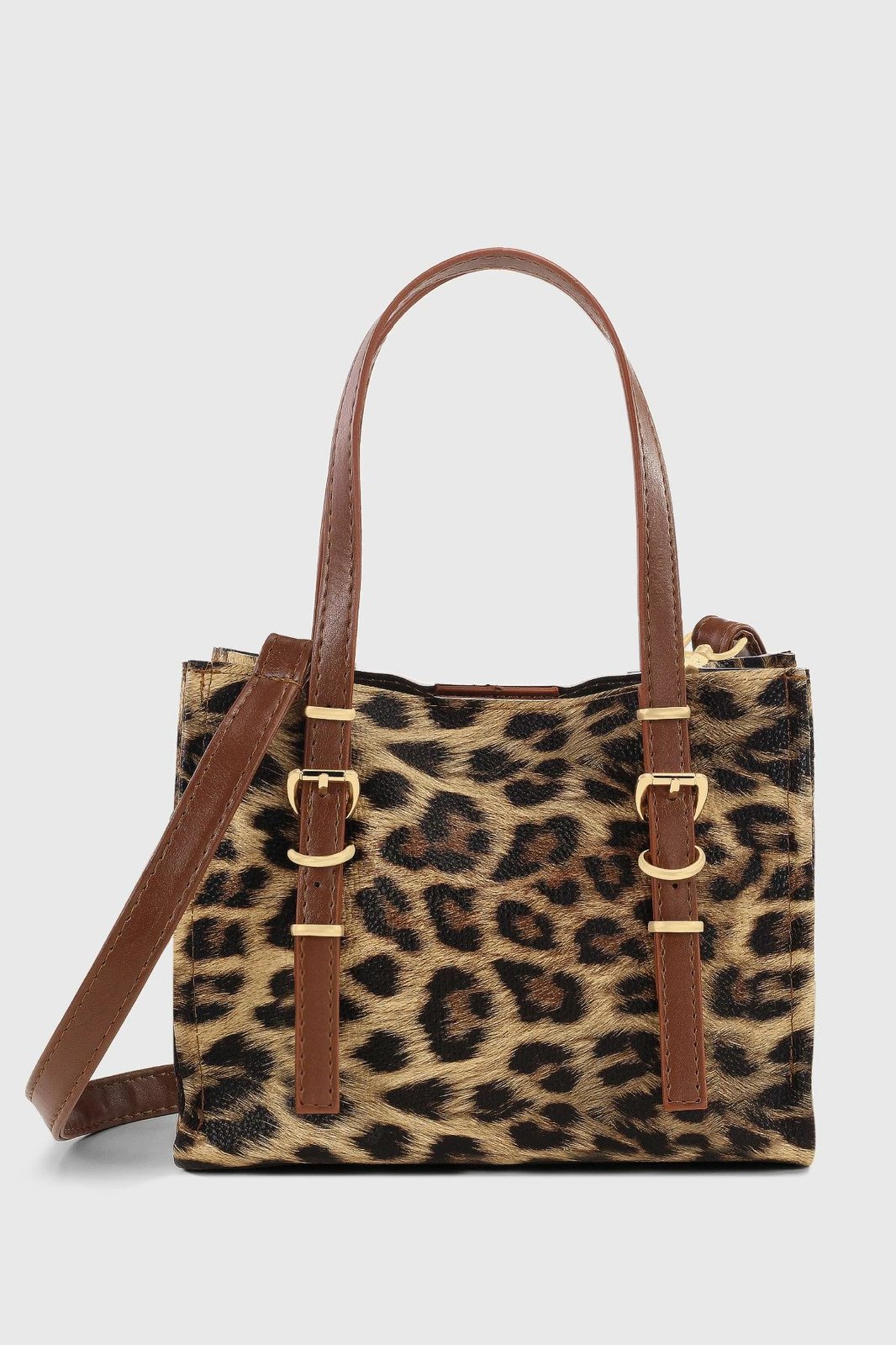Çantë tote me print leopardi, Zoozie Bags, 267 Çantë tote me print leopardi, Zoozie Bags, 267