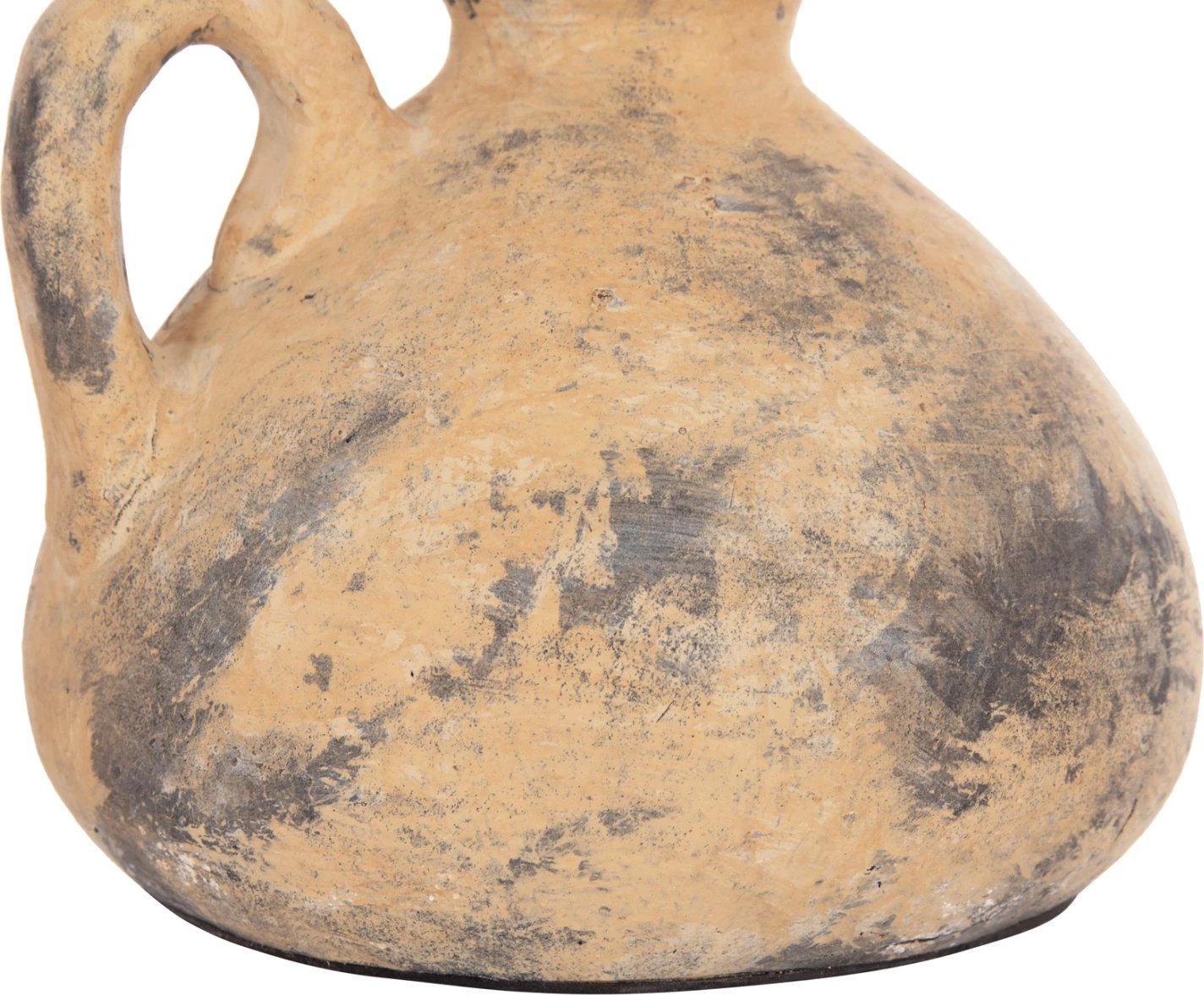 Vazo dekorative tavoline VERMO, terrakotë, bezhë e fërkuar, Φ22x17Hcm Vazo dekorative tavoline VERMO, terrakotë, bezhë e fërkuar, Φ22x17Hcm