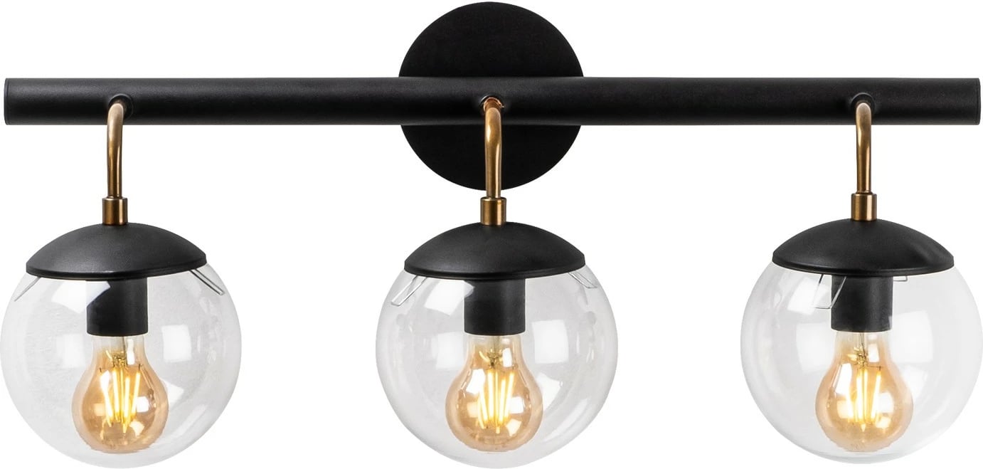 Llambë muri industriale Opviq, Gondol - 3032, e zezë