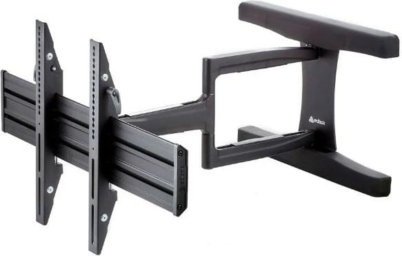 Mbajtës muri për monitor/TV Edbak VSM653, 49-65 inç, rrotullues, alumini, i zi