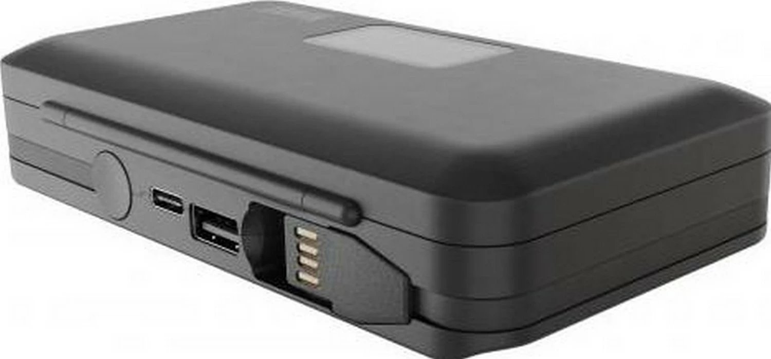 Karikues Newell LCD-PB-SD për bateri DMW-BLK22 Panasonic, dy kanale, e zezë