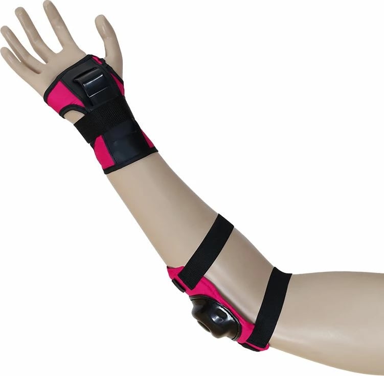 Set mbrojtësesh Nils Extreme për femra/fëmijë, rozë e errët